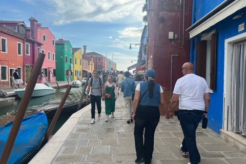 Venecia Día Completo : Visita a pie y Murano, Burano en barco