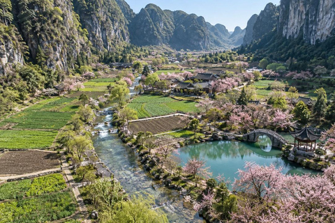 Chongqing: Youyang Taohuayuan Scenic Area Experience Youyang Taohuayuan: Private Transfer + English Guide