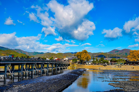 Osaka/Kyoto: Nara, Arashiyama, Fushimi Inari Taisha Day Tour Kyoto & Nara Day Tour | 8:00 AM from Osaka