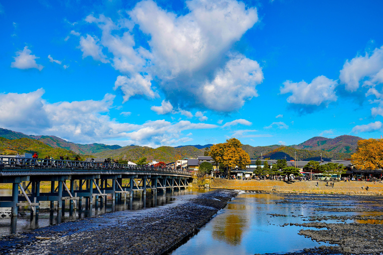 Osaka/Kyoto: Nara, Arashiyama, Fushimi Inari Taisha Day Tour Kyoto & Nara Day Tour | 8:00 AM from Osaka