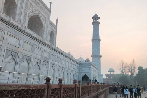 Jaipur to Taj Mahal & Agra Fort Day Tour Delhi Drop Optional Private AC Car + Driver + Authorised Live Tour Guide