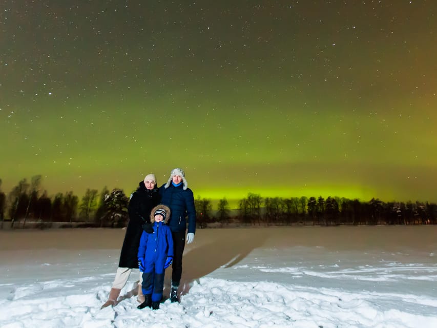 From Rovaniemi: Northern Lights Photo Tour With Pickup | GetYourGuide