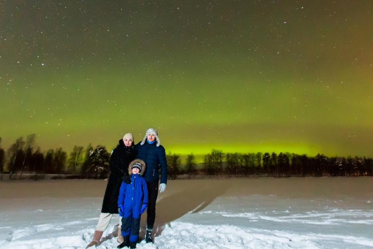Rovaniemi: Aurora-Jagd-Fototour an der besten Location