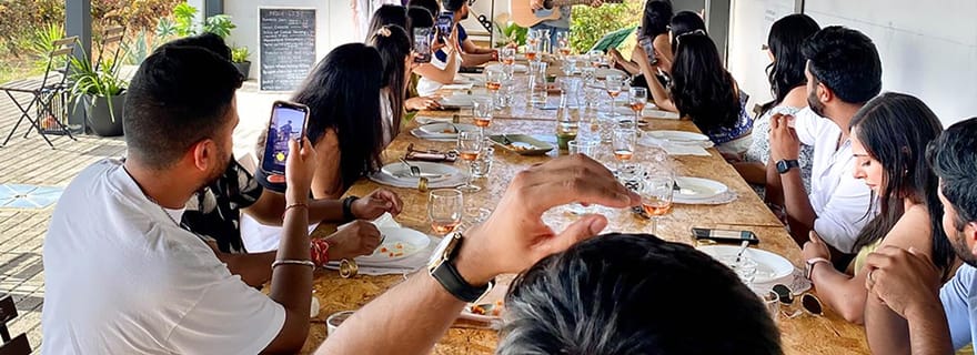 Lagos/Praia da Luz : visite œnologique, dégustations, tapas et musique