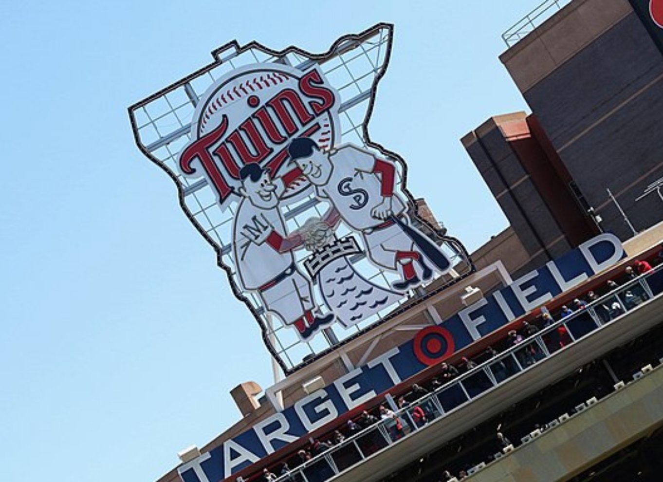 Minnesota Twins baseballkamp på Target Field