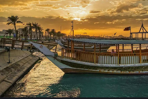 Doha: Sunset Cruise on a Traditional Dhow Boat
