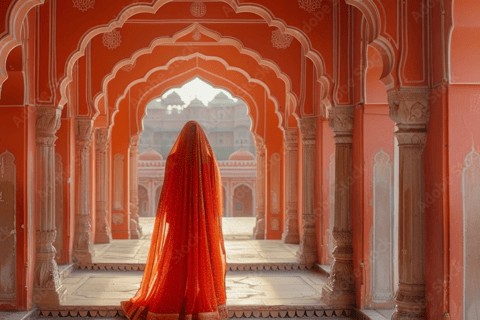 Mumbai to Taj Mahal 3-Day Trip with Jaipur, Agra Sightseeing Tour With 4* Star Hotel, Guide, a/c Car, Flight Ticket Only.