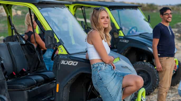 GOZO All Inclusive -matkapäivä jeepillä itse ajamalla, sisältää Sinisen laguunin