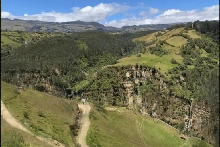 Quito vattenfall: Vattenfall, Ridning, Bin, Canopy