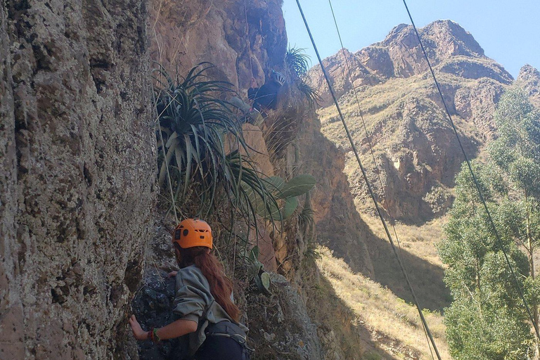 Cusco : Descente en rappel des cascades de Pisac