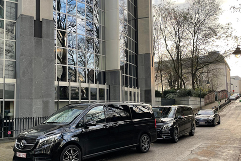 Brussels Private City Experience with Luxury Van