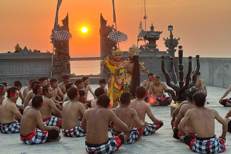 Bali: Kecak Fire Dance & Uluwatu Cliff Sunset Entry Ticket Sunset Kecak Dance Ticket Only