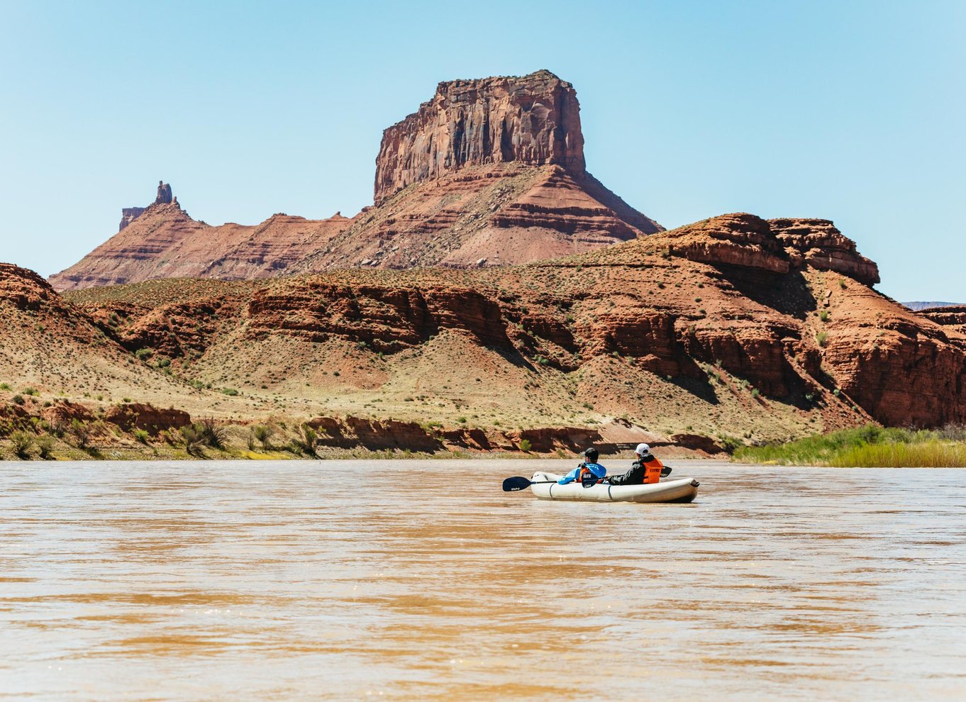 Fra Moab: Guidet raftingtur i Colorado River