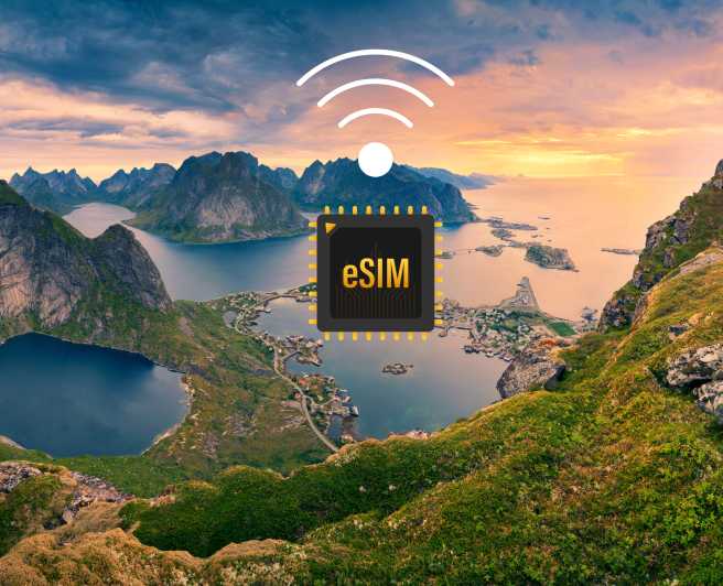Noorwegen: eSIM Internet Data Plan Hoge Snelheid