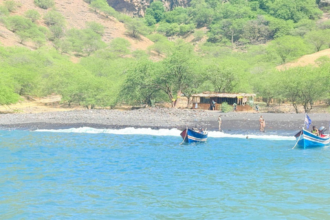 Santiago: Ribeira da Barca Sea Caves Boat Tour & Pickup