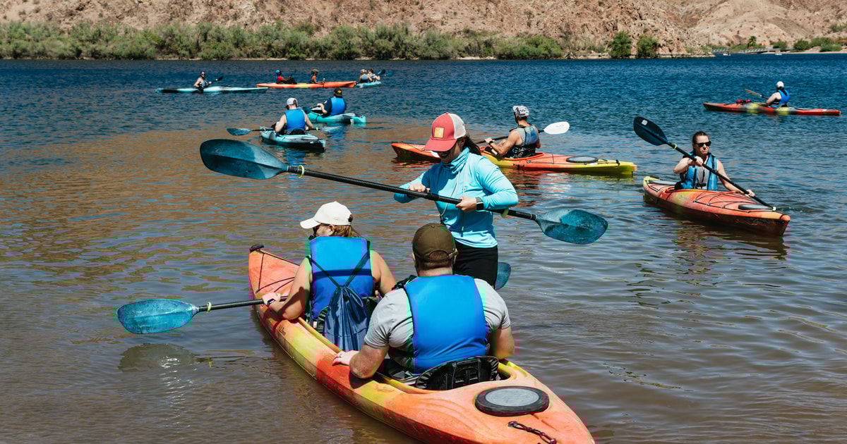 From Las Vegas Emerald Cave HalfDay Kayak Tour GetYourGuide