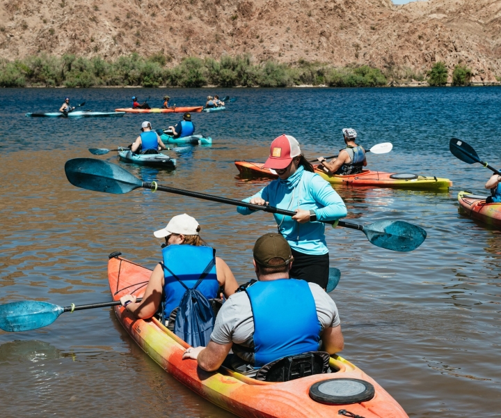 Da Las Vegas: tour in kayak di mezza giornata della Grotta dello Smeraldo