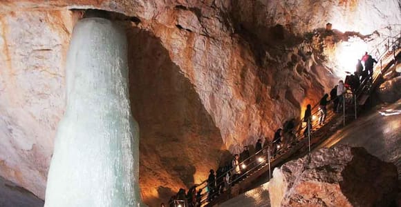 Salzburg: Werfen Ice Caves & Castle Private Trip + Tickets