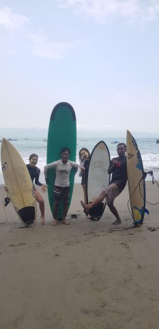 Visit Surf Lesson Cimaja West Java in Ciletuh Geopark