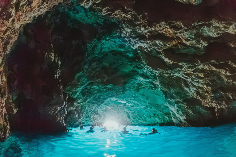 Dubrovnik: Tour pomeridiano in motoscafo della Grotta Azzurra con bevande