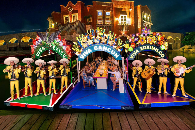 Z Cancun: wstęp do parku Xoximilco z opcją all inclusiveZ Cancun: wejście do parku Xoximilco