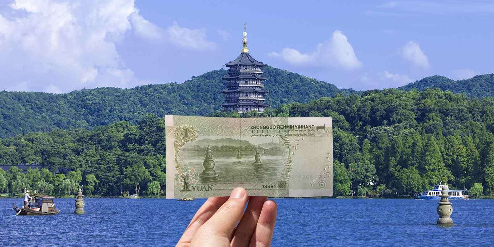 中国の景色の刺繍、杭州 中国の景色の刺繍、杭州