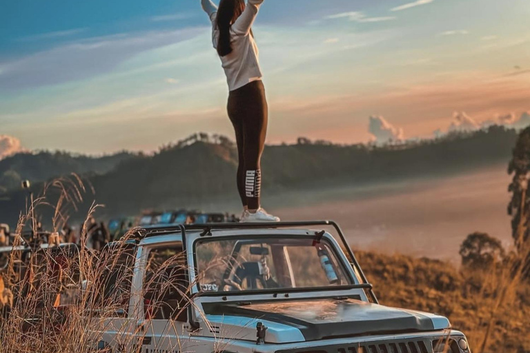 Mount Batur Jeep Sunrise With Breakfast All Inclusive Hot spring ticket (no jeep)