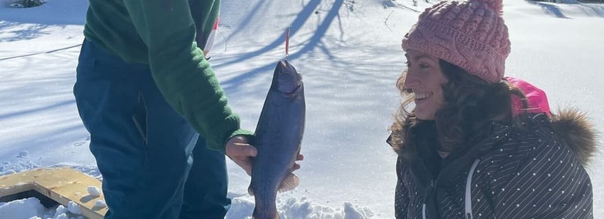 Kemi/Tornio : Expérience de pêche sur glace avec soupe au saumon