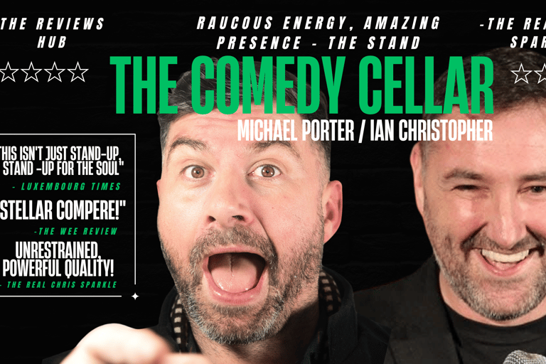 The Comedy Cellar – Spectacle d&#039;humour sur le Royal Mile