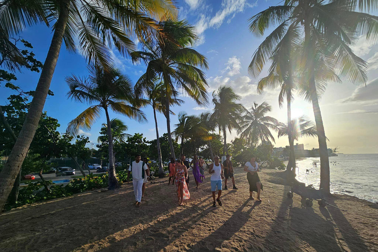 San Juan : Cours de salsa au coucher du soleil sur la plage