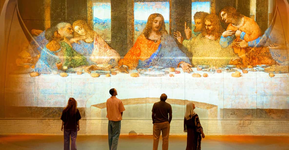 Impressie van Fabrique des Lumières: Da Vinci, Rafaël, Michelangelo