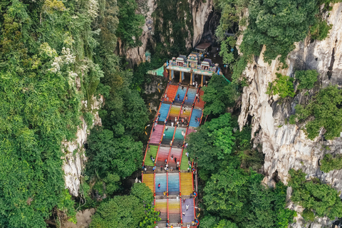 Kuala Lumpur: Förorter och Batu Caves HalvdagsutflyktDelad tur för minst 2 vuxna