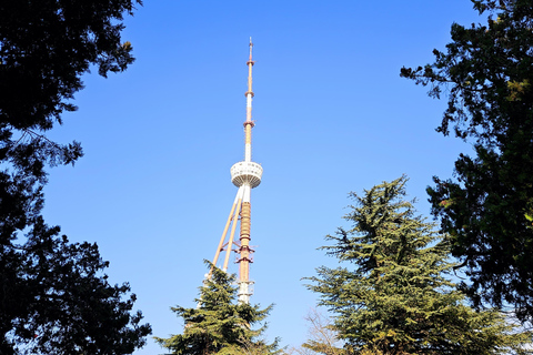 Tbilisi: Mtatsminda,Funicular tram,New cable car,Limonade