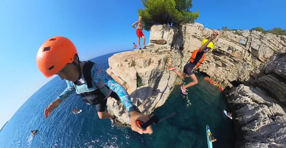 Pula: Coasteering Adventure with Guide and Photos