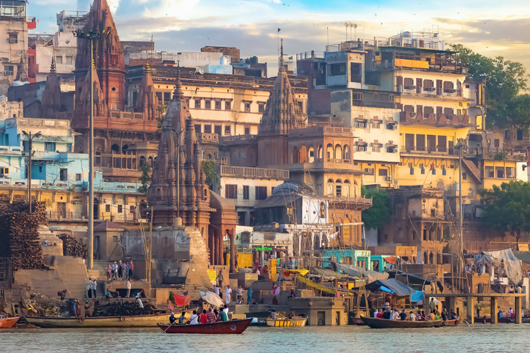 From Varanasi: 4-Day Private Golden Triangle Tour with Kashi From Varanasi: Kashi Golden Triangle Tour