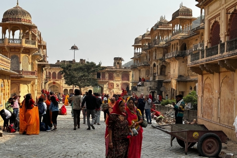 Gouden Driehoek Tour Met Jodhpur & Jaisalmer 9Nachten/10DagenAc Privéauto + Gids + Vliegticket + 3 Sterren Hotel