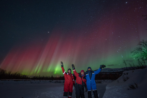 Kiruna: Abisko Northern Lights Tour with photos & transfers