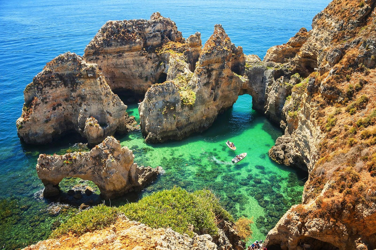 Lisbona: Tour privato in Algarve, Benagil, Algar Seco e Lagos