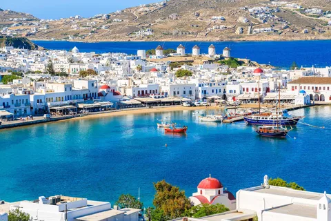 Mykonos : visite privée de l'île et des plages en voiture