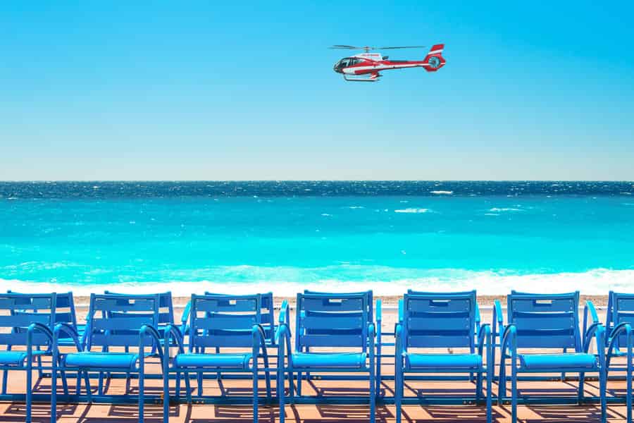 panoramische vlucht van 20 minuten vanuit Nice