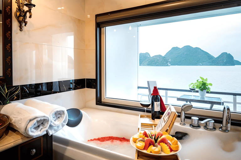 Hanoi: 2D1N Ha Long Bay by Amanda Premier Cruise 2D1N Cruise Start From Hanoi by 8:00 AM