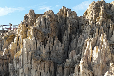 La Paz: Tour della città classico + Telefericos + Valle della Luna mezza giornata