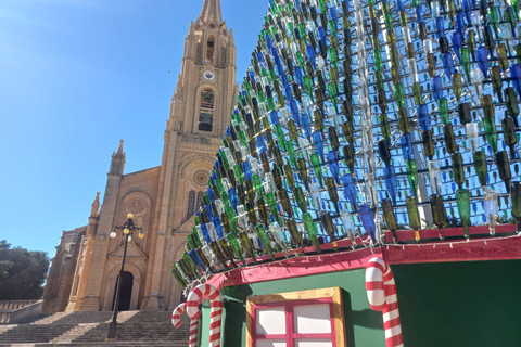 Christmas Tour in Gozo by Tuk Tuk or Jeep