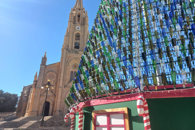 Christmas Tour in Gozo by Tuk Tuk or Jeep