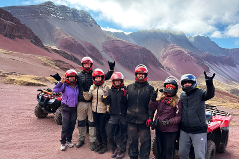 Cusco: Spiritual ATVs Tour Rainbow Mountain & the Red Valley