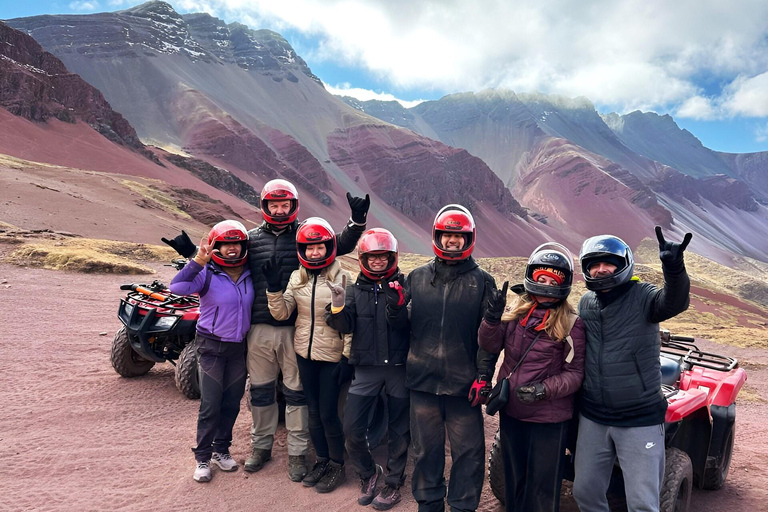 Cusco: Spiritual ATVs Tour Rainbow Mountain & the Red Valley
