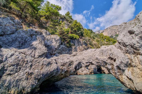 Amalfi Coast & Positano: Boat Tour with Snorkeling & Drinks