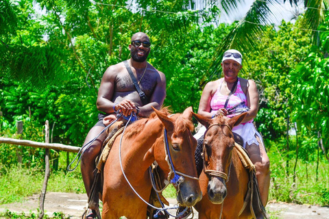 Punta Cana : Randonnée à cheval avec visite de la plage