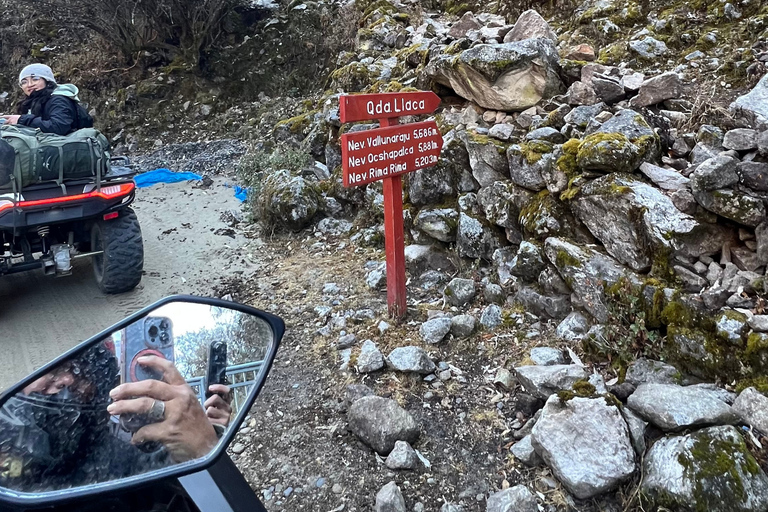Huaraz: Full Day by ATV to Llaca Lagoon + Breakfast + Lunch