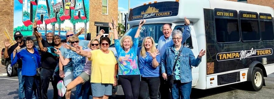 Tampa : visite en bus de la ville avec Ybor City